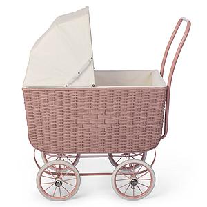 Landau poupée RETRO RATTAN Astrup pram