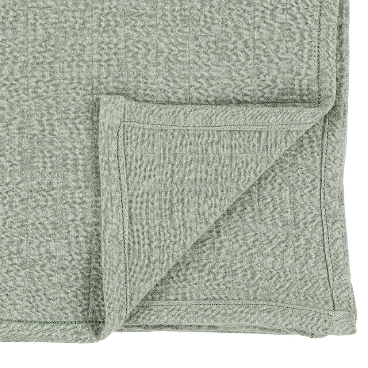 Lange 110x110cm BLISS OLIVE Les Rêves d’Anaïs