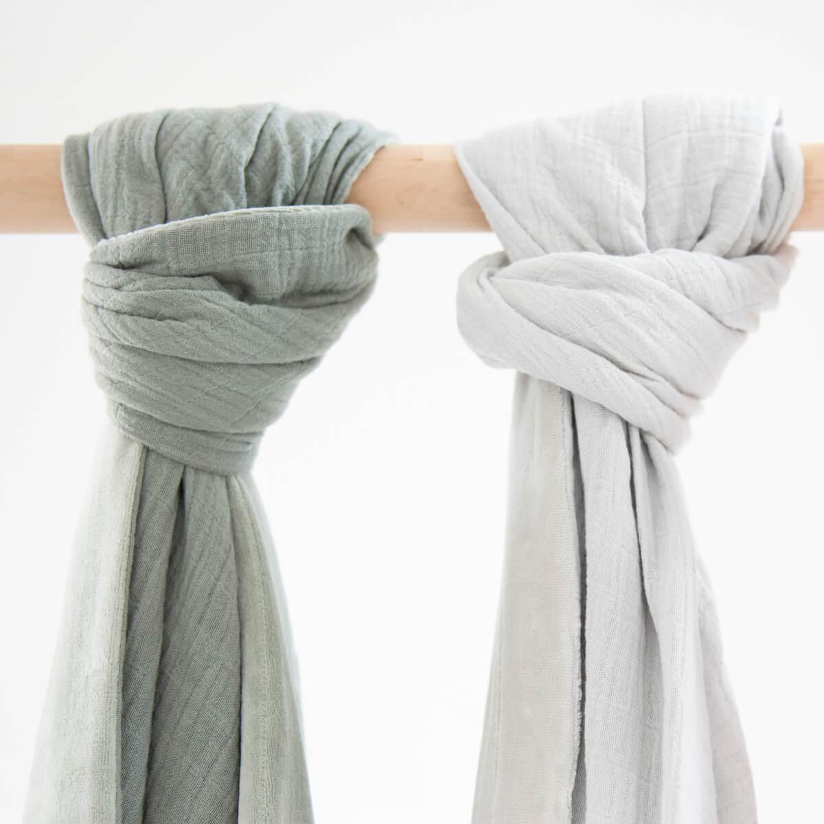 Lange 110x110cm BLISS OLIVE Les Rêves d’Anaïs