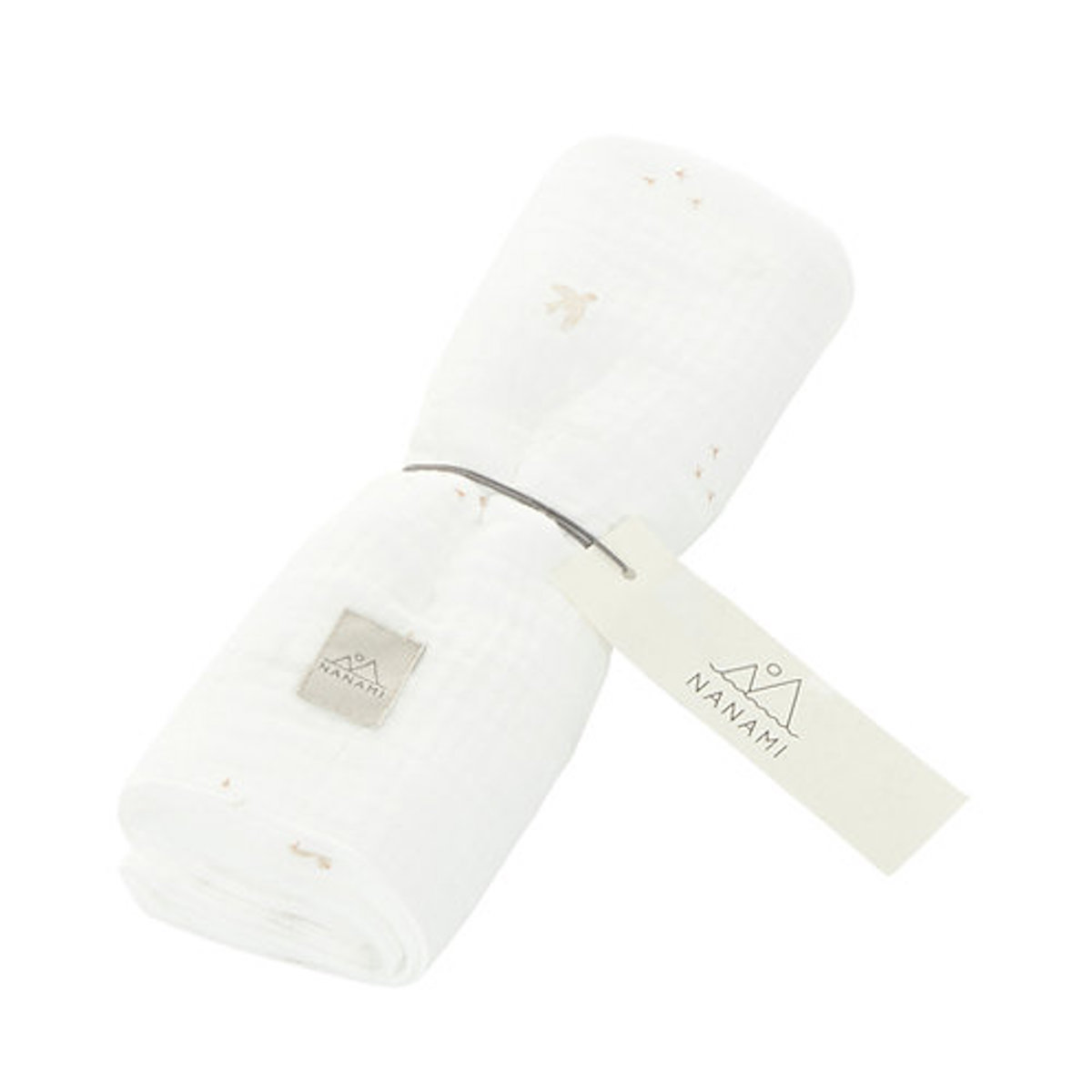 Lange 135x100cm tetra OISEAUX Nanami Off-white