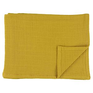Lange 55x55cm BLISS MUSTARD Les Rêves d’Anaïs
