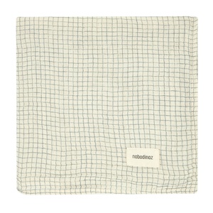 Lange 70x70cm WABI SABI Nobodinoz blue grid