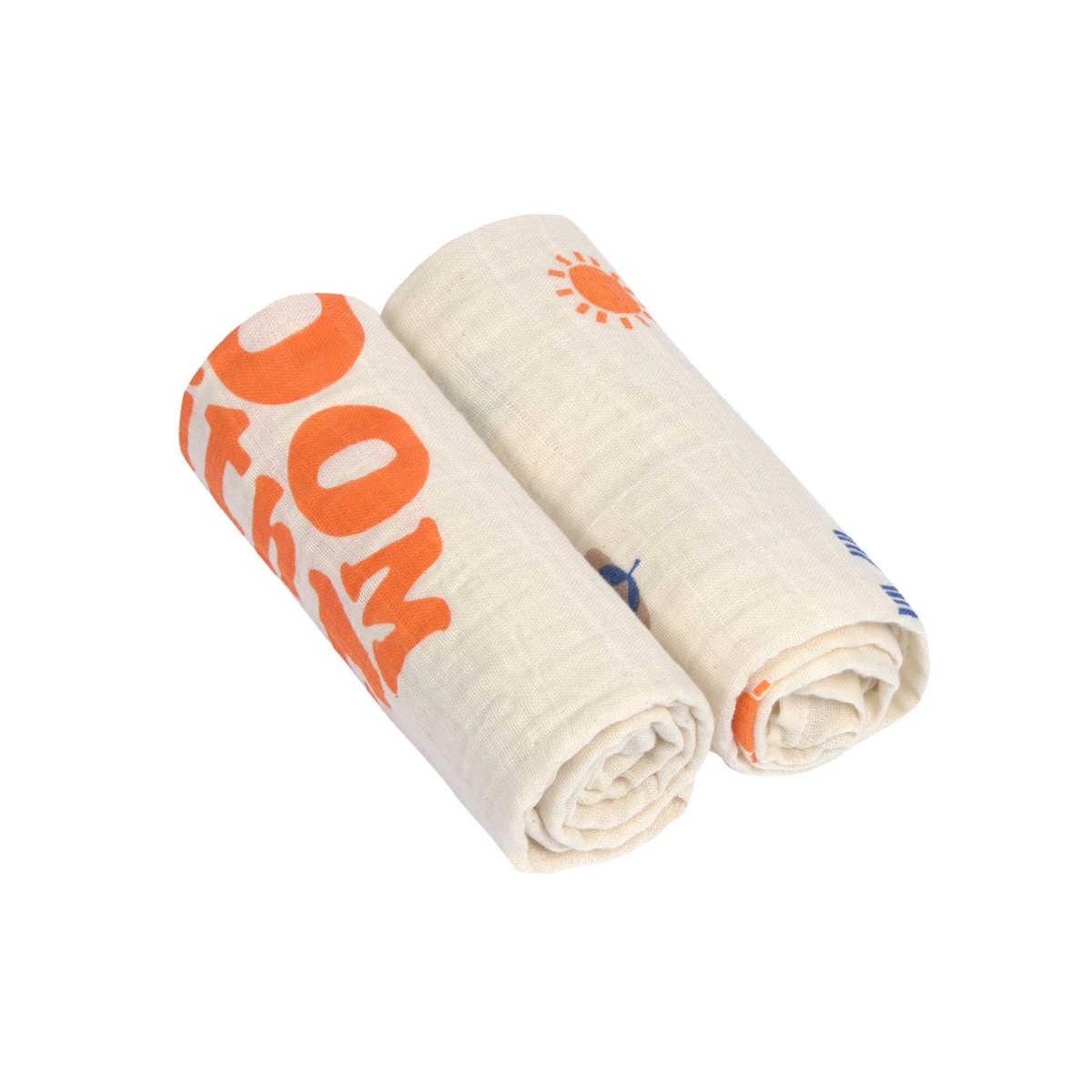Langes M 60x60cm 2pcs Laessig Blossom nature (organic in conversion)
