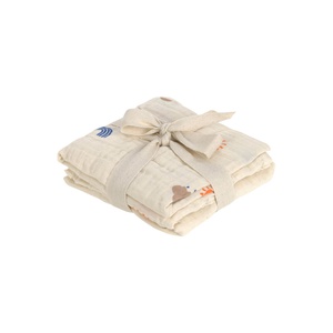 Langes M 60x60cm 2pcs Laessig Blossom nature (organic in conversion)