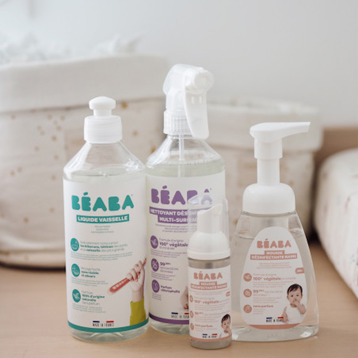 Lavavajillas líquido 100% ecológico Beaba 500 ml (caja 10 unidades)