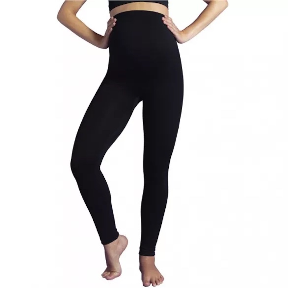 Leggings confort maternite M Carriwell Noir