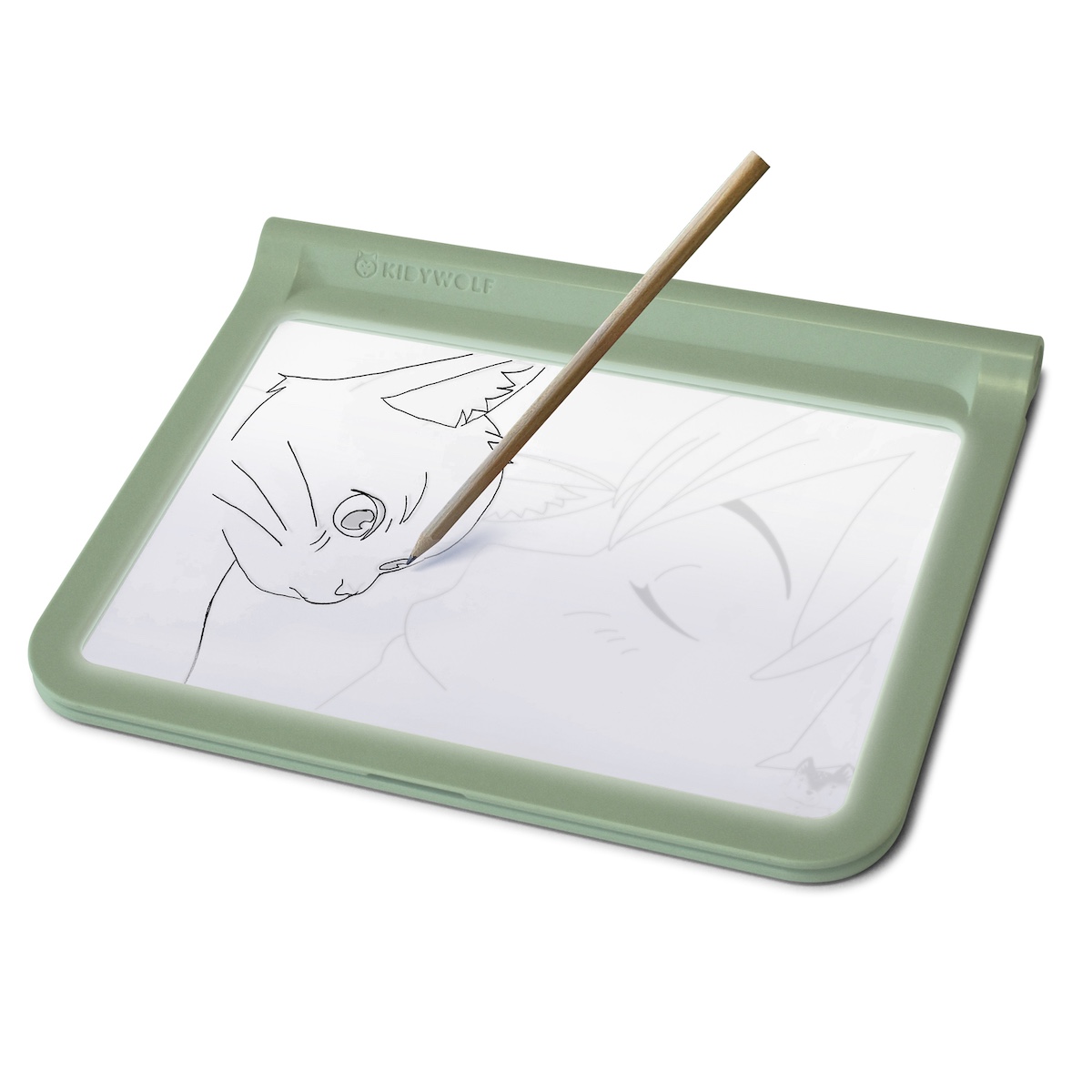 Light table 2in1 Kidydraw-pro A4 Kidywolf Green