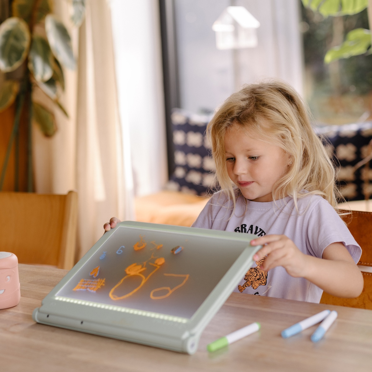 Light table 2in1 Kidydraw-pro A4 Kidywolf Green