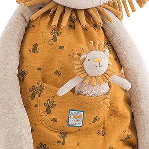 Lion géant SOUS MON BAOBAB Moulin Roty