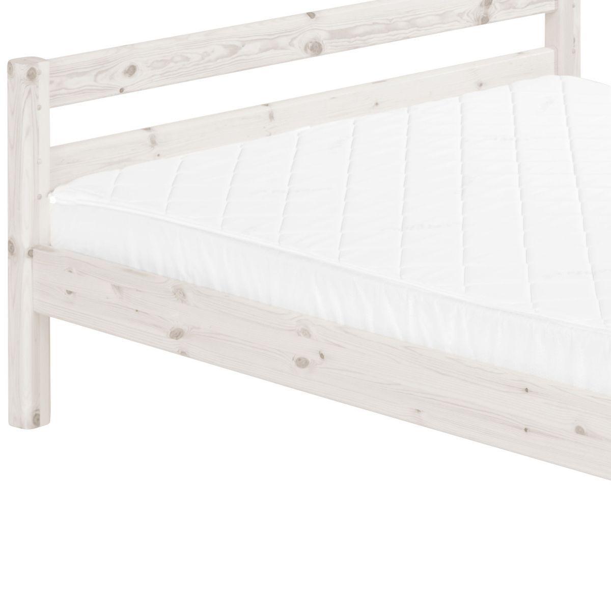 Lit 140x200cm CLASSIC Flexa blanchi