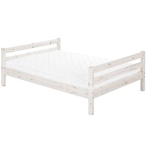 Lit 140x200cm CLASSIC Flexa blanchi