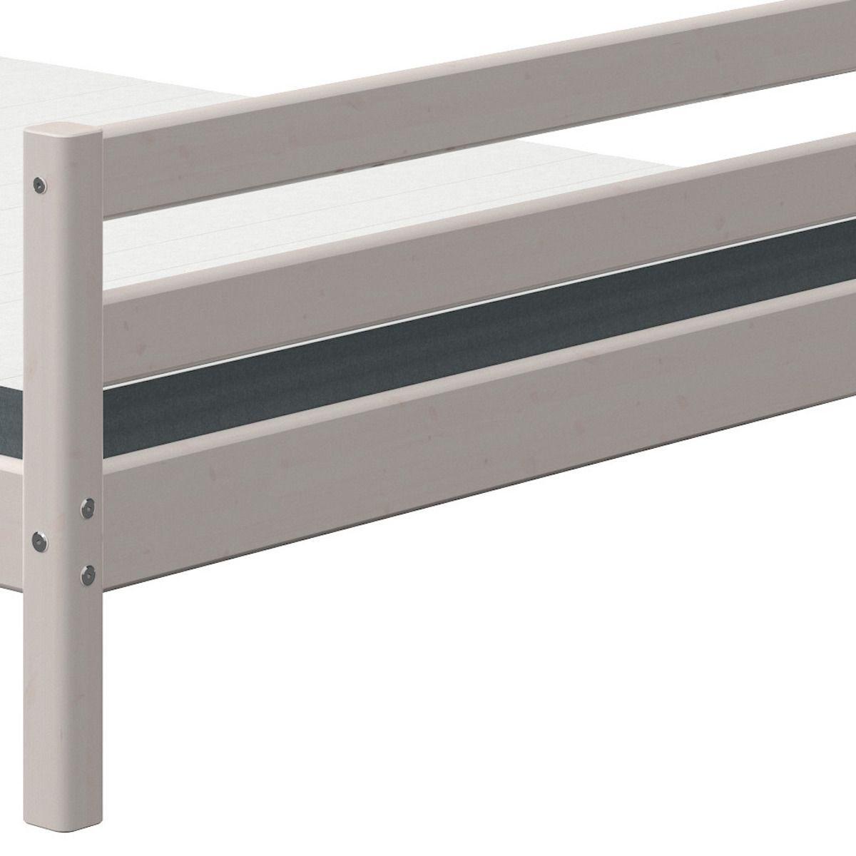 Lit 140x200cm CLASSIC Flexa grey washed 
