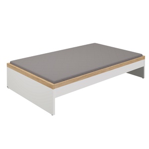 Lit 140x200cm OSCAR Paidi Chêne Nebraska-blanc