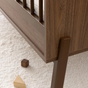 Lit 140x70cm ASHI Quax chataignier