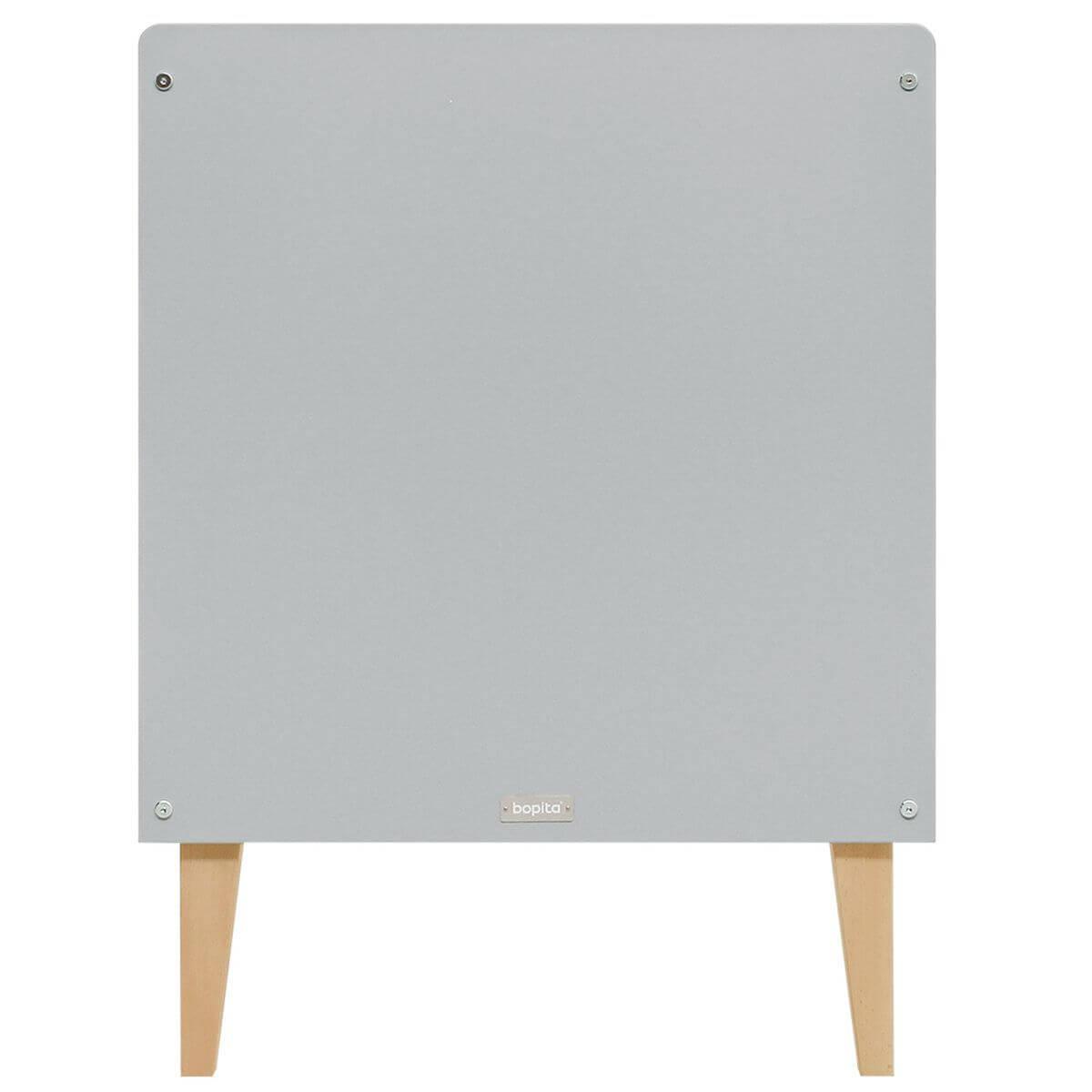Lit 60x120cm EMMA Bopita blanc-gris