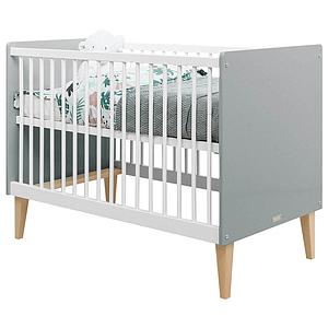 Lit 60x120cm EMMA Bopita blanc-gris