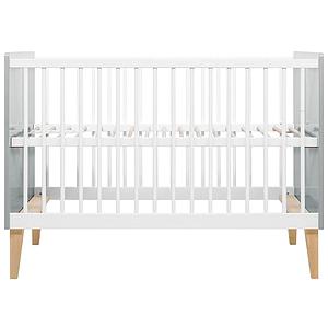 Lit 60x120cm EMMA Bopita blanc-gris