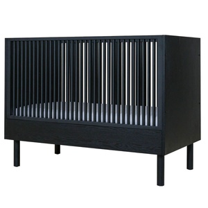 Lit 60x120cm HAI NO KI Quax frêne noir