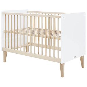 Lit 60x120cm INDY Bopita blanc-naturel