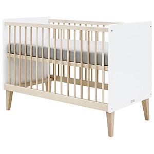 Lit 60x120cm INDY Bopita blanc-naturel