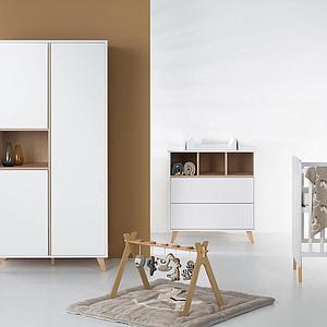 Lit 60x120cm LOFT Quax blanc