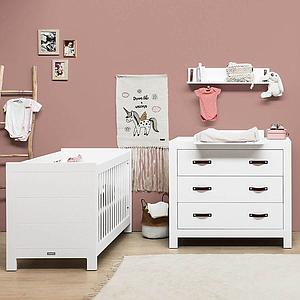 Lit 60x120cm LUCCA Bopita blanc