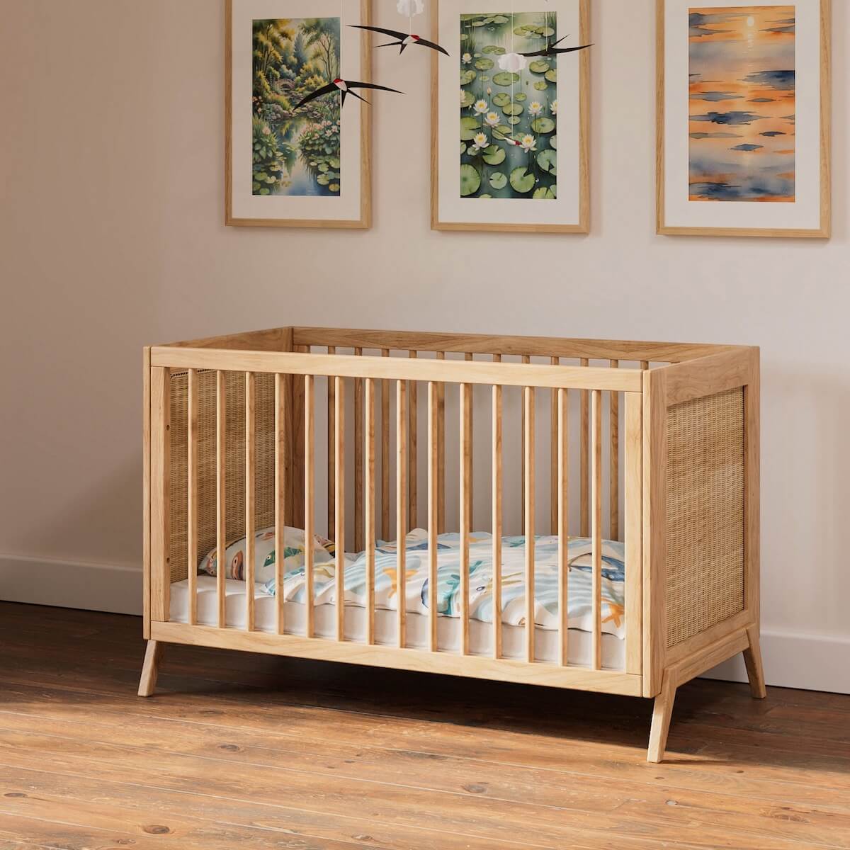 Lit 60x120cm MARELIA BOIS Théo Bebe naturel