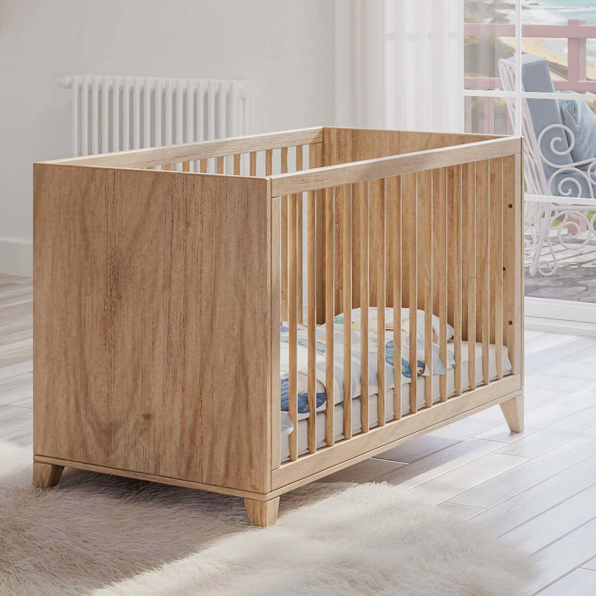 Lit 60x120cm NAIA BOIS Théo Bebe naturel
