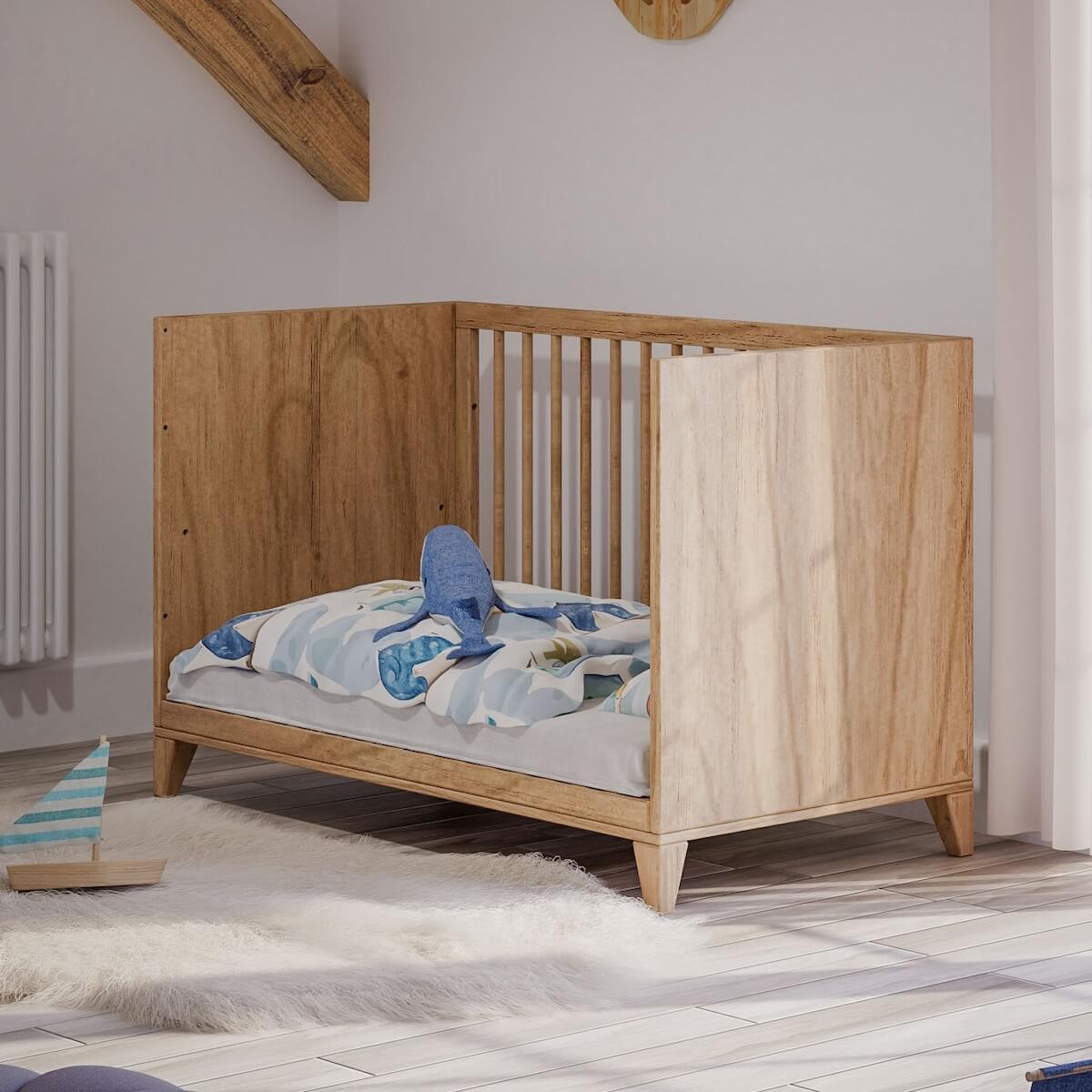Lit 60x120cm NAIA BOIS Théo Bebe naturel