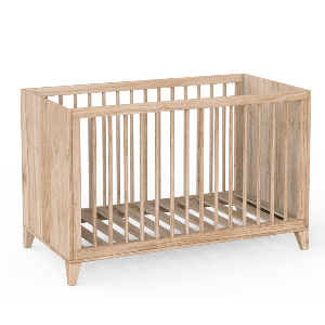 Lit 60x120cm NAIA BOIS Théo Bebe naturel