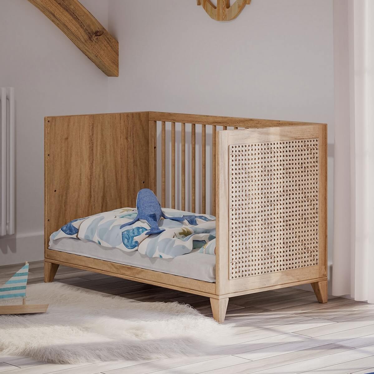 Lit 60x120cm NAMI BOIS Théo Bebe naturel