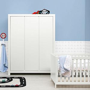 Lit 60x120cm THIJN Bopita blanc