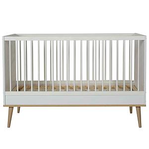 Lit 70x140cm FLOW Quax Chêne naturel-blanc