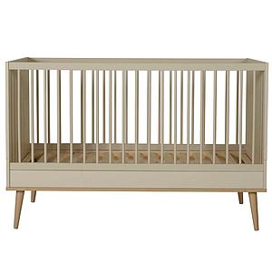 Lit 70x140cm FLOW Quax Chêne naturel-Clay