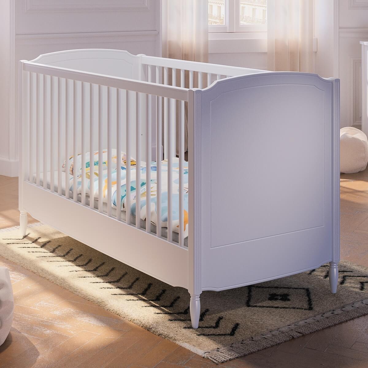 Lit 70x140cm LAFAYETTE Théo Bebe neige