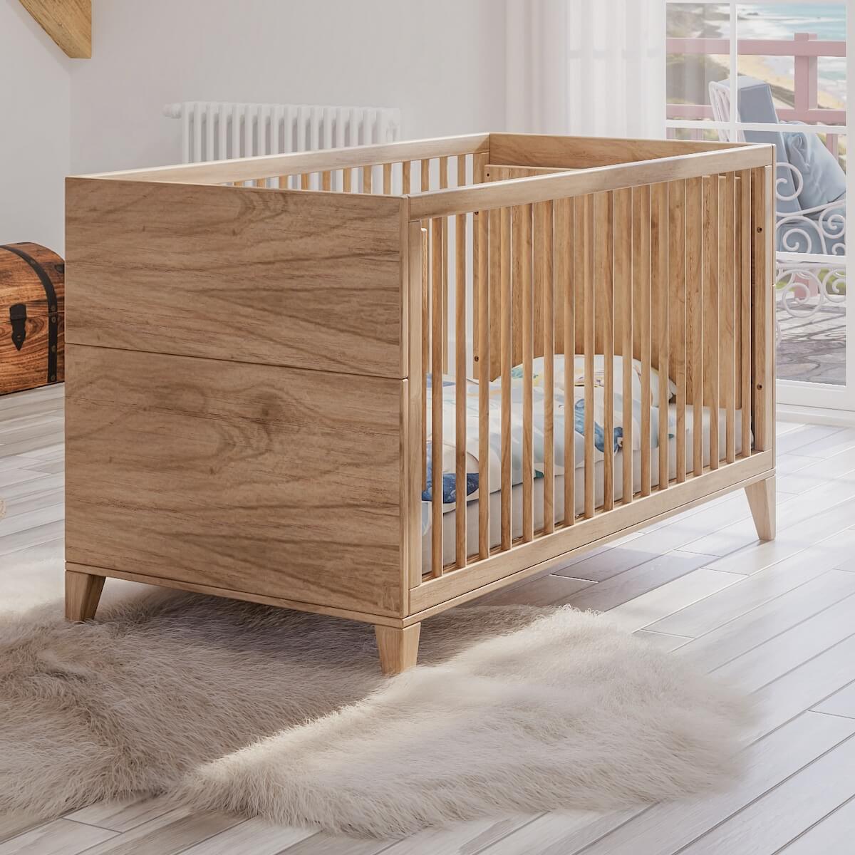 Lit 70x140cm NAIA BOIS Théo Bebe naturel