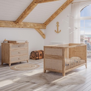 Lit 70x140cm NAMI BOIS Théo Bebe naturel