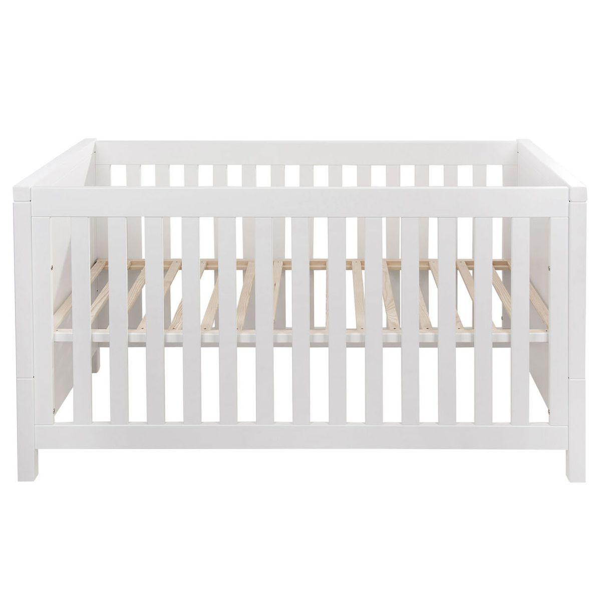 Lit 70x140cm STRIPES Quax  blanc