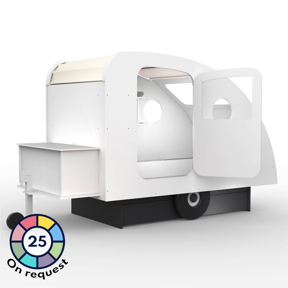 Lit 90x190cm CARAVANE Mathy by Bols blanc