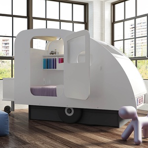 Lit 90x190cm CARAVANE Mathy by Bols blanc