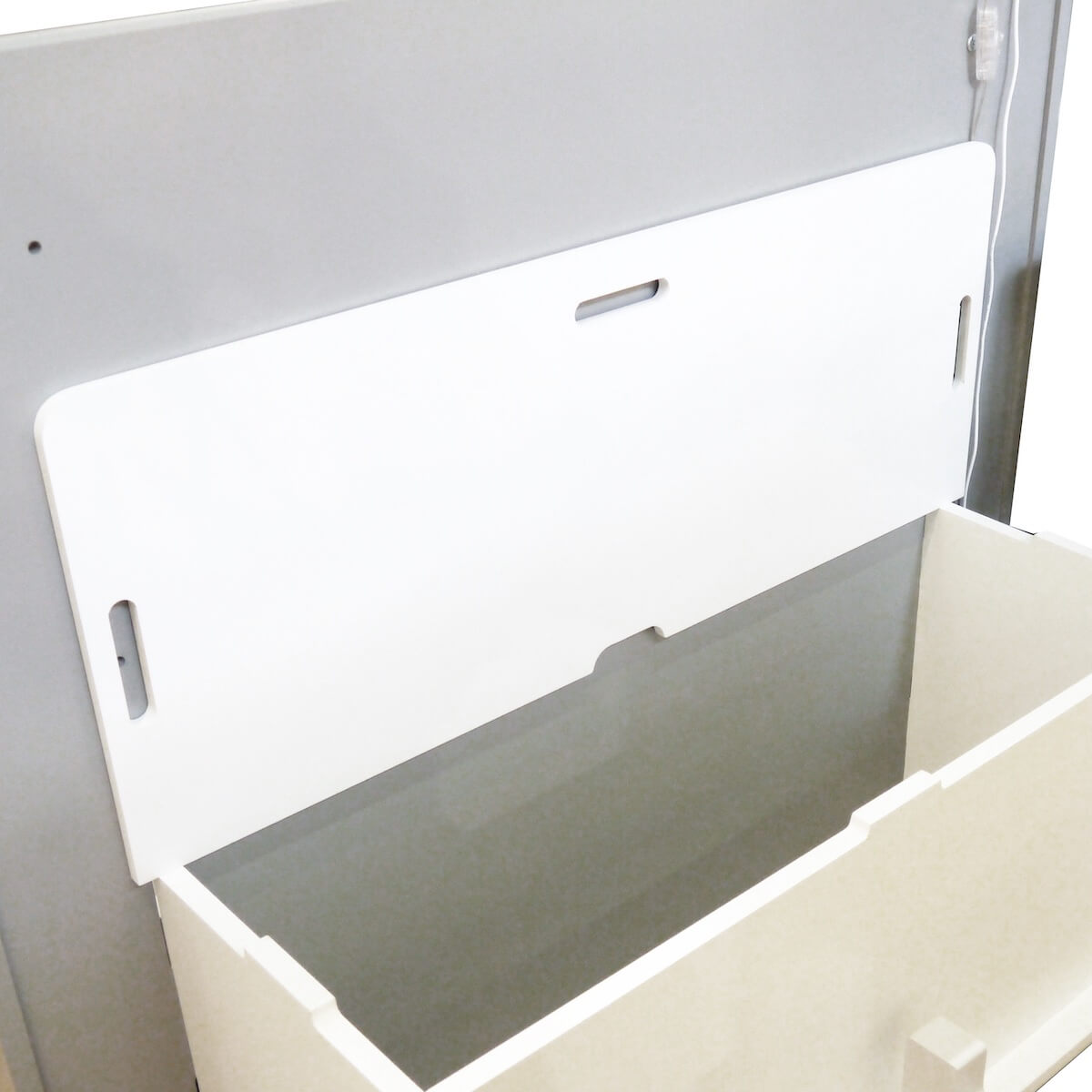 Lit 90x190cm CARAVANE Mathy by Bols gris orage