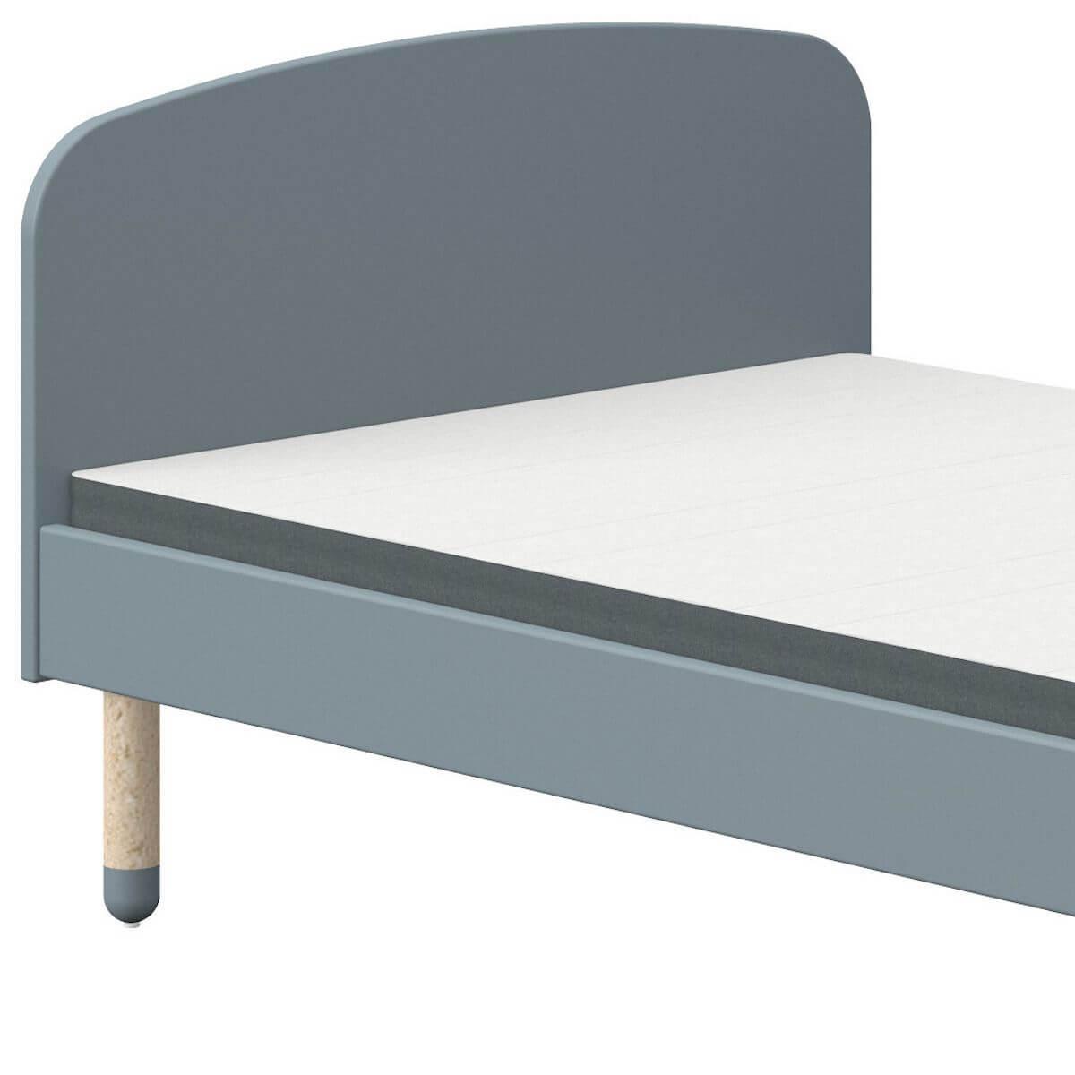 Lit 90x190cm DOTS Flexa bleu