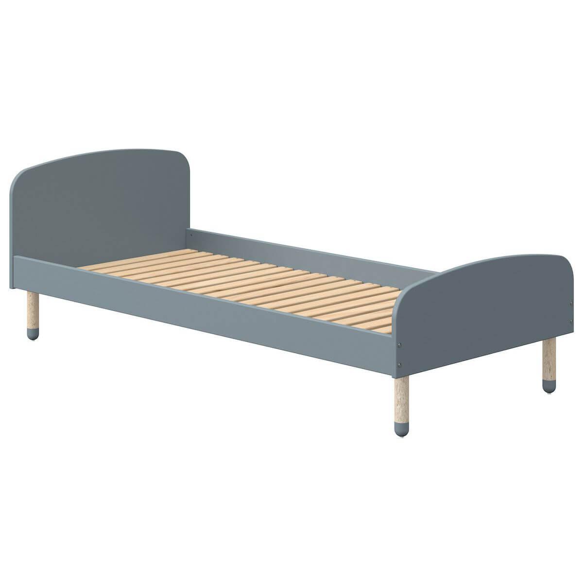 Lit 90x190cm DOTS Flexa bleu