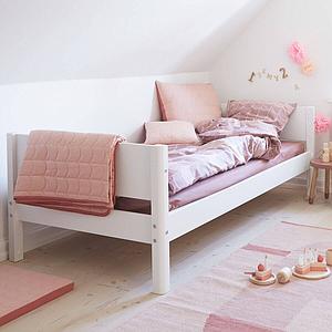 Lit 90x190cm WHITE Flexa blanc