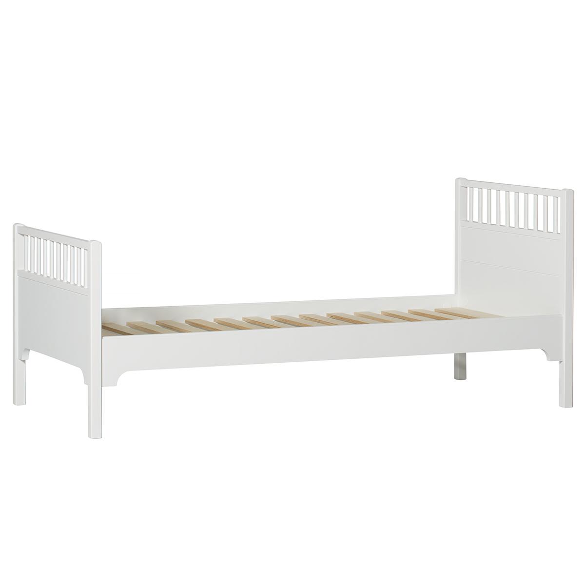 Lit 90x200 cm SEASIDE CLASSIC Oliver Furniture blanc
