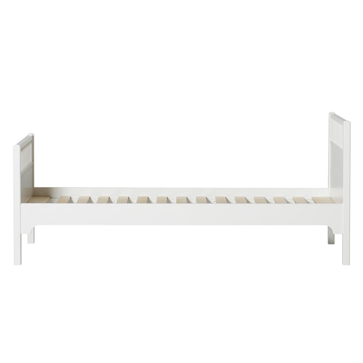 Lit 90x200 cm SEASIDE CLASSIC Oliver Furniture blanc