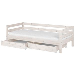 Lit 90x200cm 2 tiroirs CLASSIC Flexa