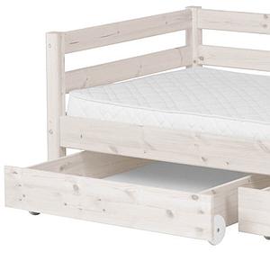 Lit 90x200cm 2 tiroirs CLASSIC Flexa