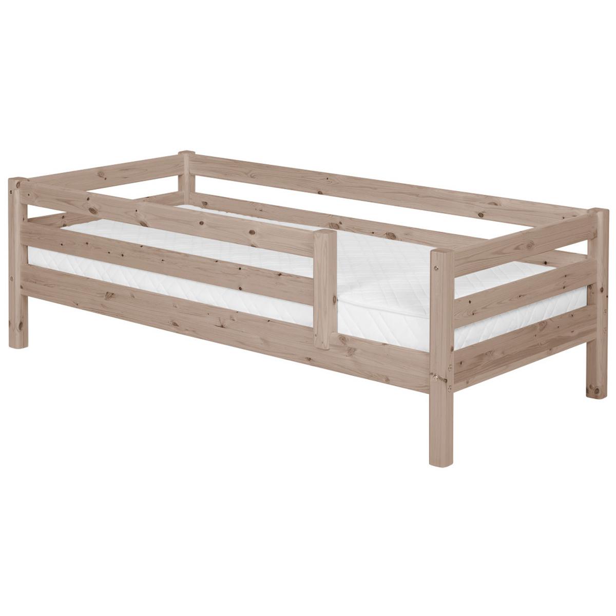 Lit 90x200cm barrière de sécurité CLASSIC Flexa terra