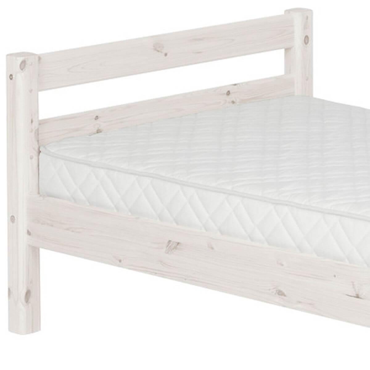 Lit 90x200cm CLASSIC Flexa blanchi